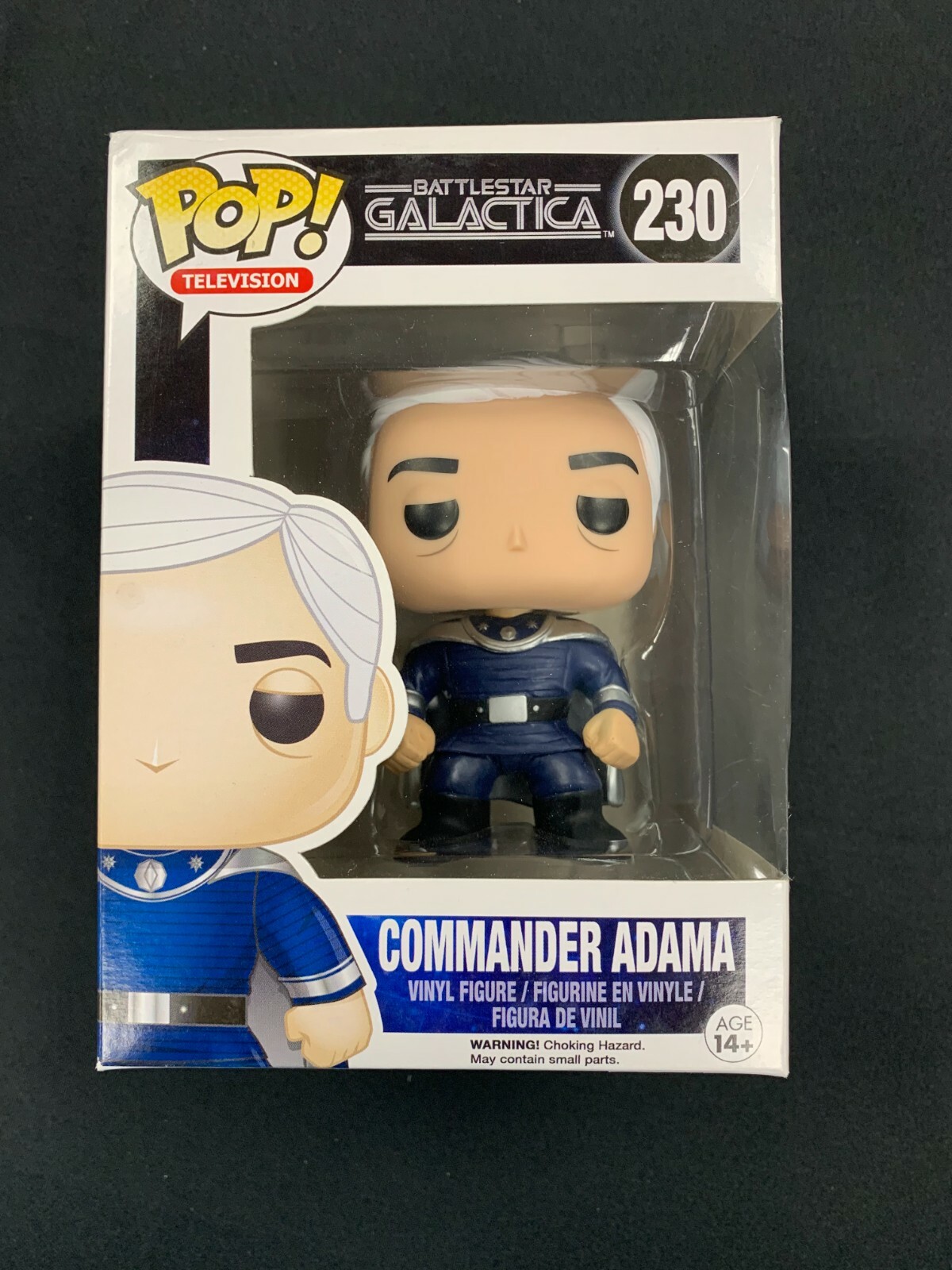 Funko Pop! Television #230 Battlestar Galactica COMMANDER ADAMA MIB | eBay