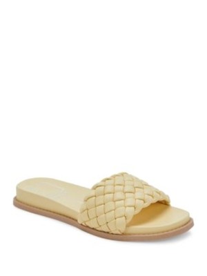 

Женские шлепанцы без шнурков DOLCE VITA Stella Yellow Grazie Daffodil, Желтый, GRAZIE