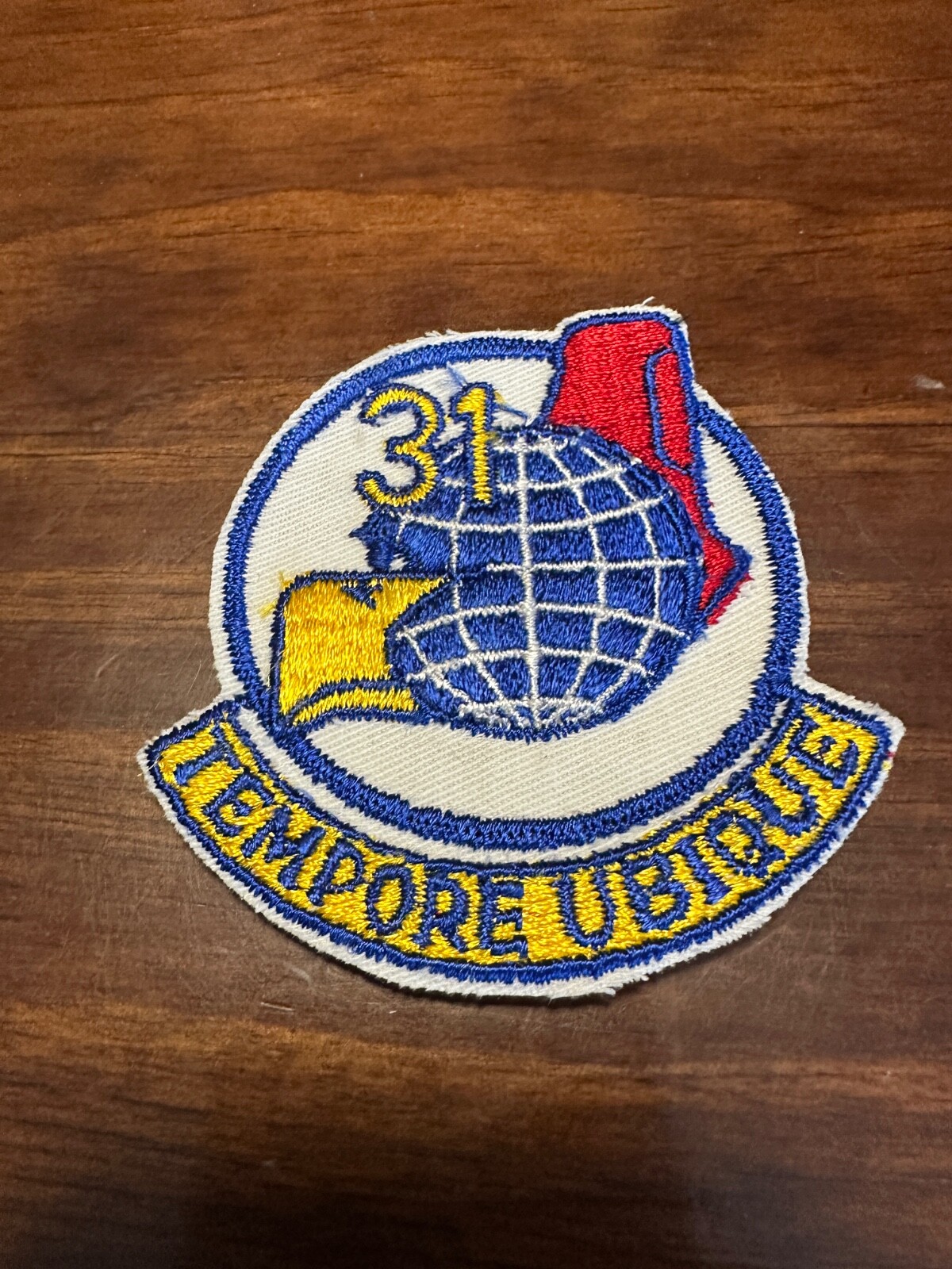 Vintage USAF 31st Military Airlift Squadron Patch
