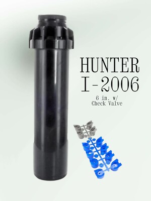 Hunter I-20 High Performance Rotor Sprinkler with Check Valve 6 inch | I20-06