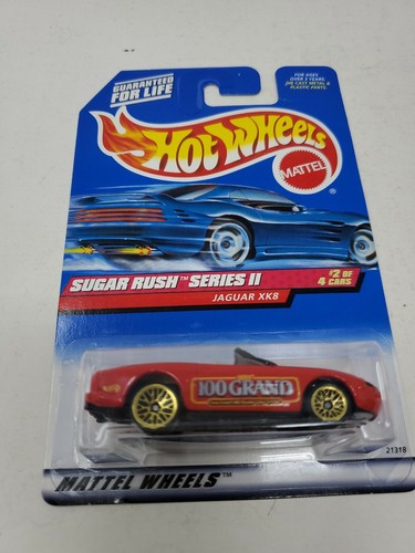 Hot Wheels 1998 Sugar Rush Series 2 100 Grand Jaguar XK8 #2 Of 4