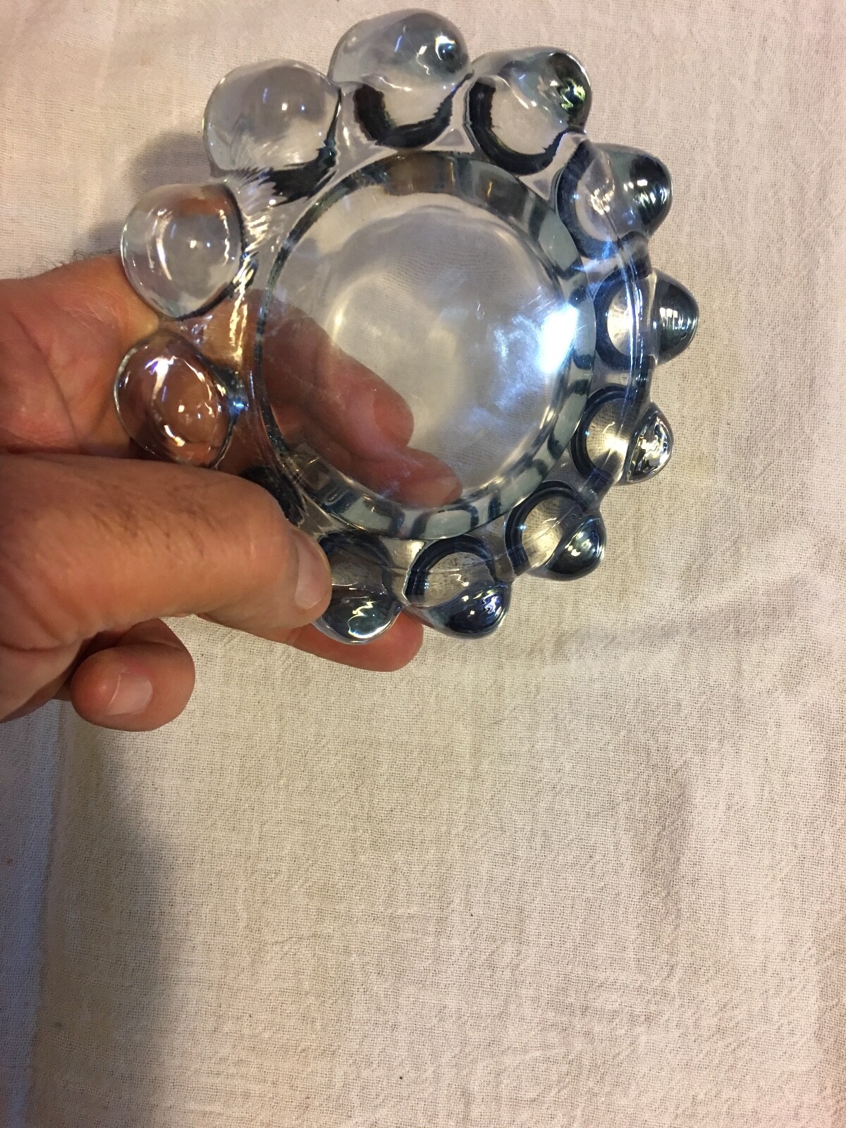 Vintage Boobie Glass Mid Century 12 Ball Bubbles 5