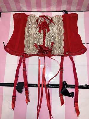 Victorias Secret  Garter Belt Victorian Lace Vintage XS/S 2012 NWT!  