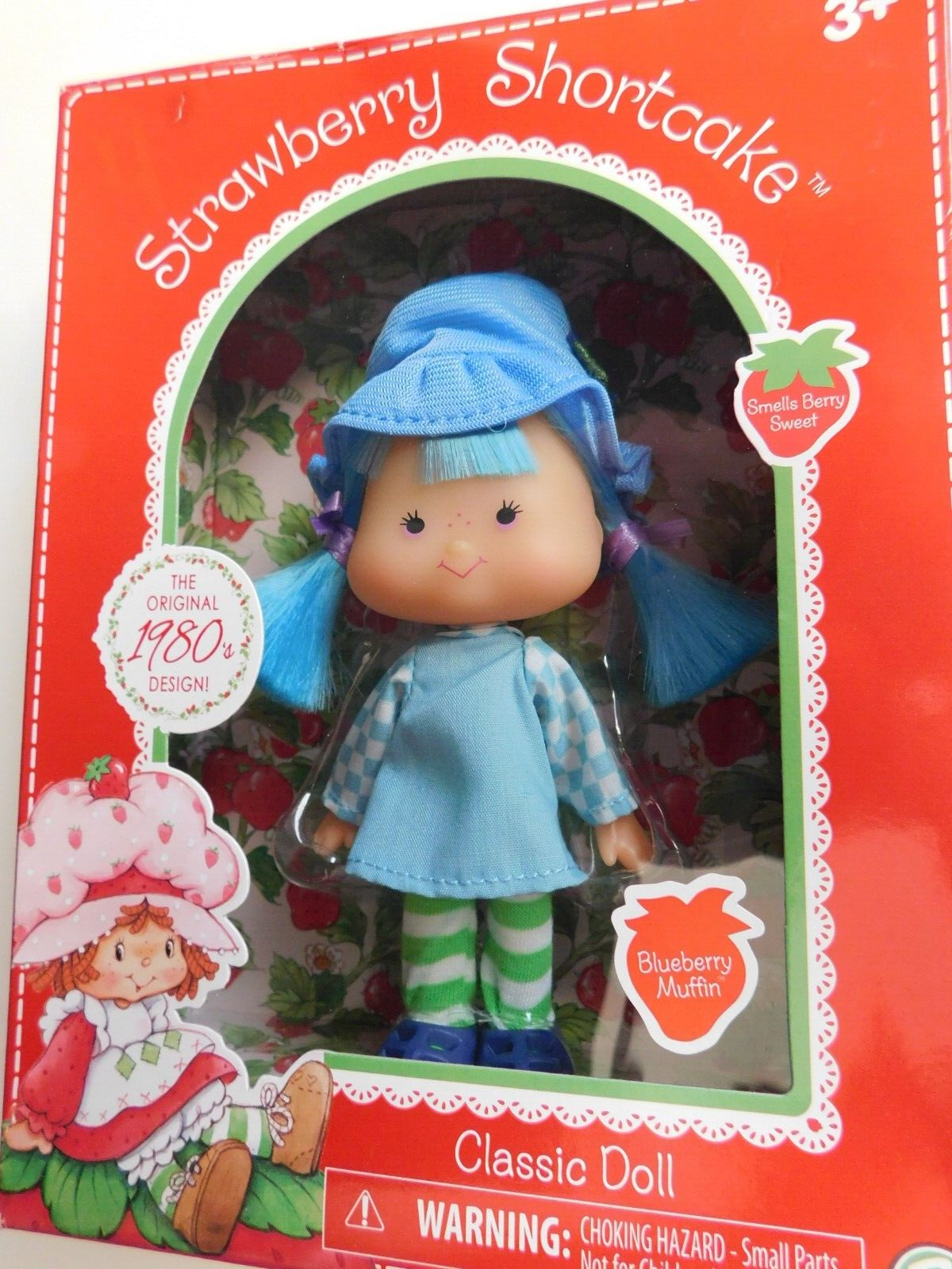 Strawberry Shortcake Vintage Classic Doll Blueberry Muffin 1980's New