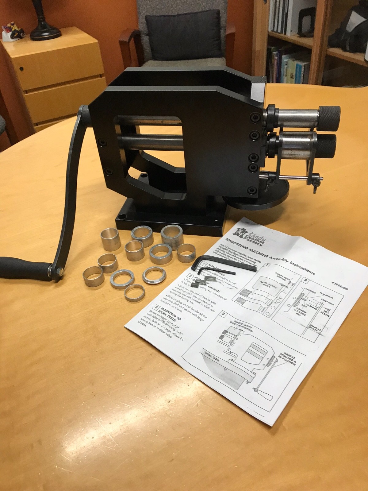 TANDY Leather Embossing Machine Model 3900