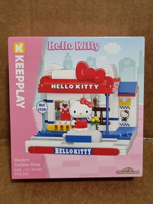 Hello Kitty Keeppley Building Blocks 305PCS BNISB FREE POST