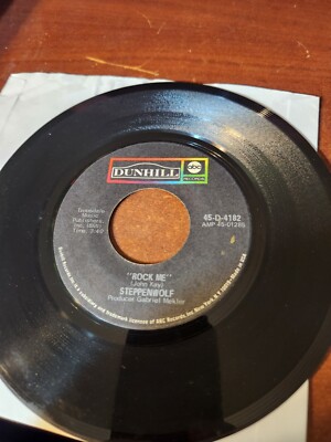 STEPPENWOLF ROCK ME / JUPITER CHILD 45 RPM RECORD