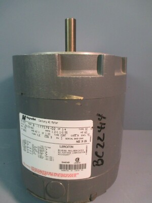 MAGNETEK CENTURY AC Motor 1/4 HP 1725 RPM 3PH H157 