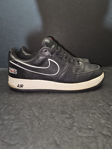 Nike Air Force 1 Low Retro NYC Kith 2016 Black White Red Nike Air Force 1 Low Retro NYC Kith 2016 Black White Red