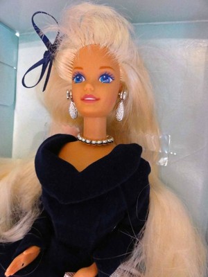 winter velvet barbie worth