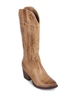 

РАЗЫСКИВАЕТСЯ Женские бежевые язычки с отстрочкой Texan Toe Block Heel Western Boot, Бежевый, TEXAN