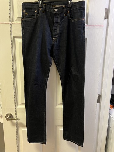 RRL スリム　コットン　チノ　ベージュ ウエスト30 インシーム30 RRL(ダブルアールエル) 加工デニムパンツ SLIM FIT JAPAN WOVEN