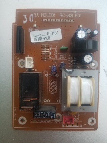 Samsung Microwave Control Circuit B Board 20040513 B 3461 SEMA PCB