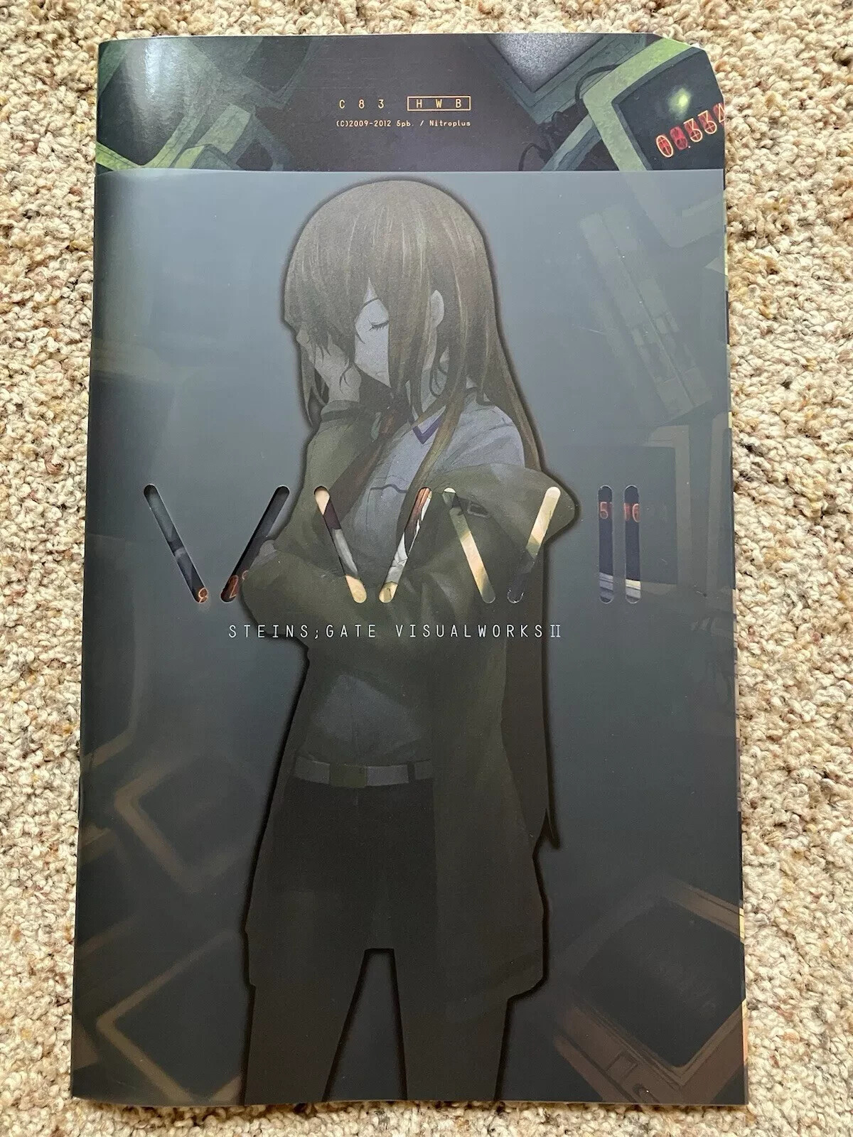 STEINS;GATE ART WORKS huke 画集 イラスト Anime Steins;Gate Artbooks huke Illustration Book Picture