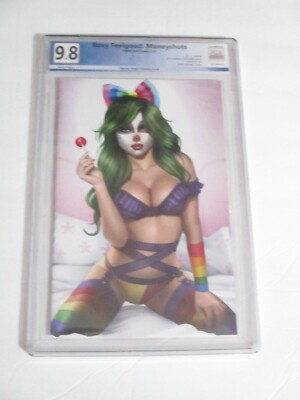 ROXY FEELGOOD MONEYSHOTS GARVEY VIRGIN VARIANT PGX GRADED MINT 9.8 + FREE CGC BG