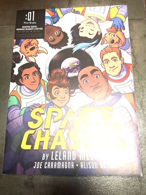 Space Chasers by Leland Melvin Paperback Graphic Novel ARC