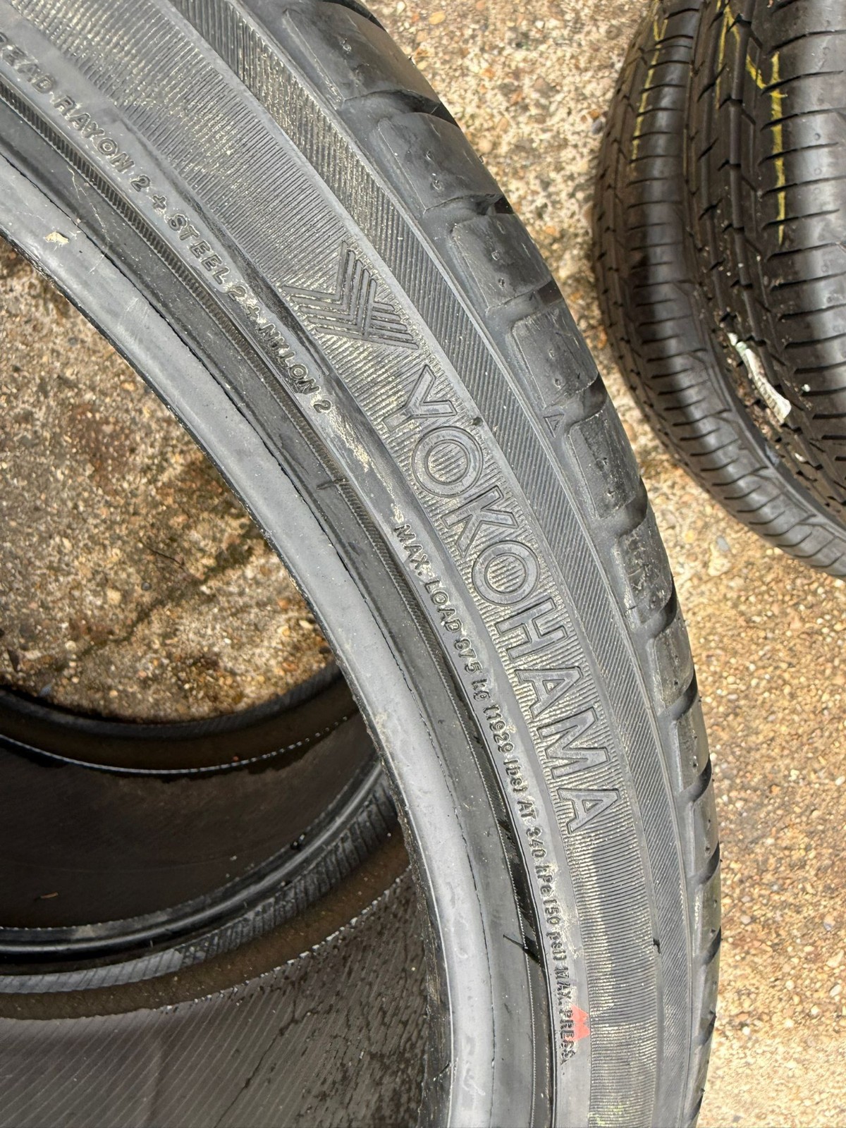 New 295 30 22 Yokohama, Advan ST, 103Y, x1 Tyre (F1_tyres) FOD YD151