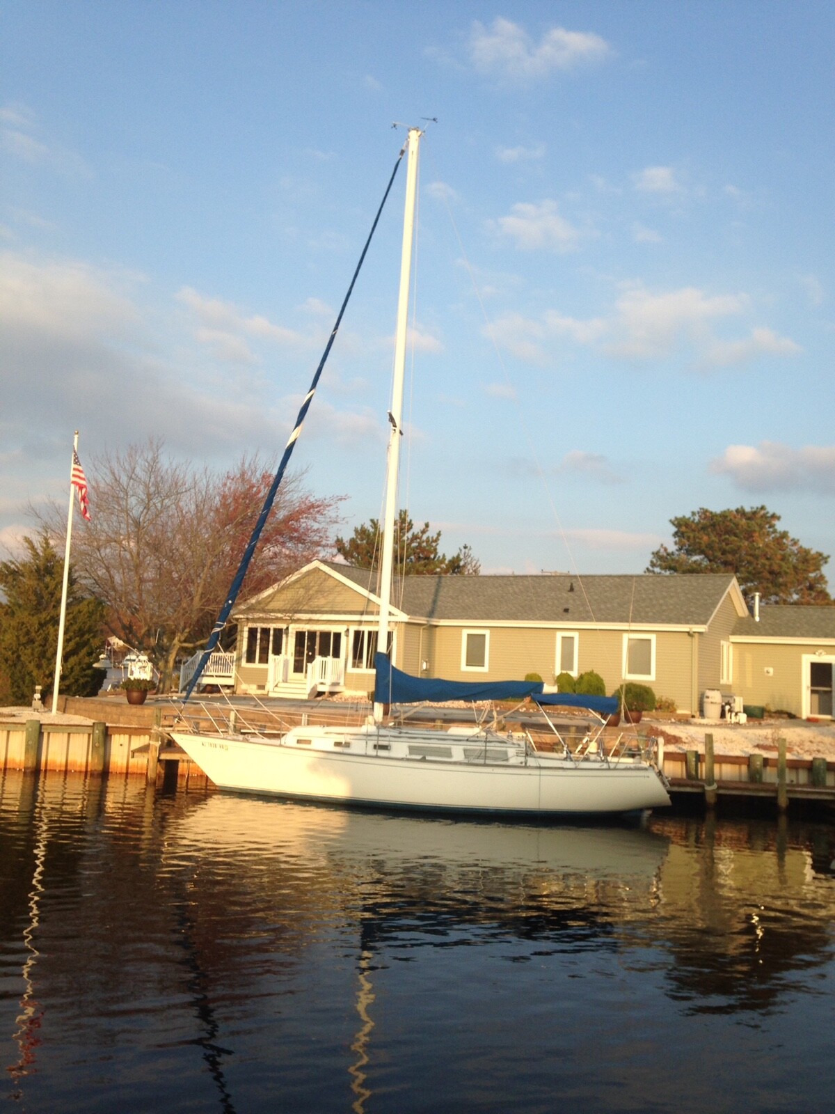 Sabre sailboat
