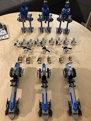 LEGO Star Wars: 501st Legion Clone Troopers (75280) THREE COMPLETE SETS