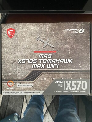 MSI MAG X570 TOMAHAWK WIFI, Socket AM4, AMD Motherboard openbox/never used