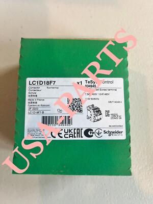 Schneider Telemecanique Magnetic Square D  Contactor Coil 110V LC1D18F7