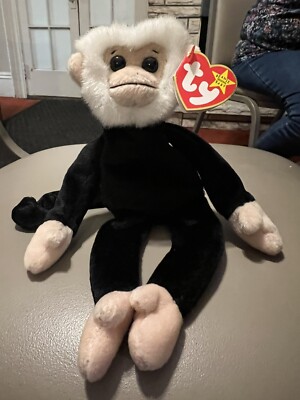 Ty Beanie Baby Mooch the Spider Monkey Rare Retired