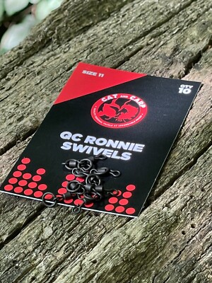 Carp Fishing Quick Change Ring Swivels. Ronnie Chod Rig Swivels. Terminal Tackle
