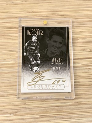 2016-17 Panini Noir Lionel Messi Barcelona Legendary 2016-17 Panini Noir Lionel Messi Barcelona Legendary