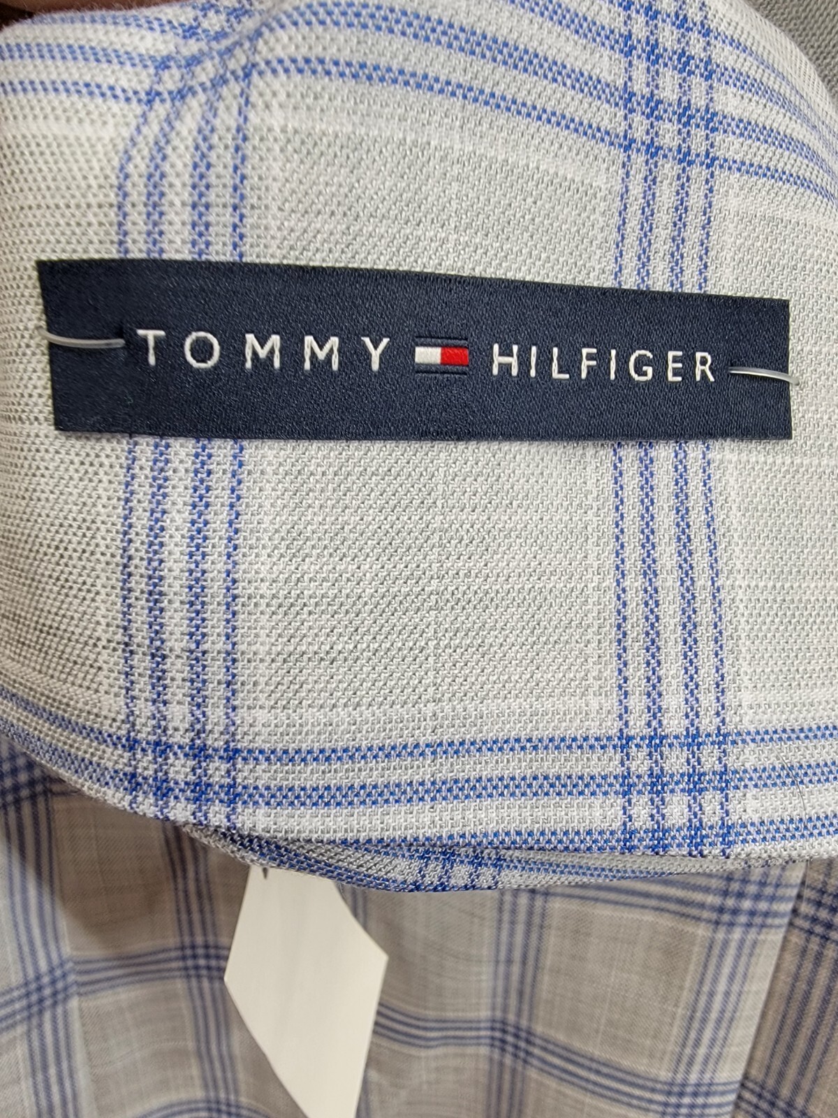 Tommy Hilfiger Modern-Fit Stretch Windowpane Sport Coat Big Boys 16 Multi L/S - Picture 18 of 19