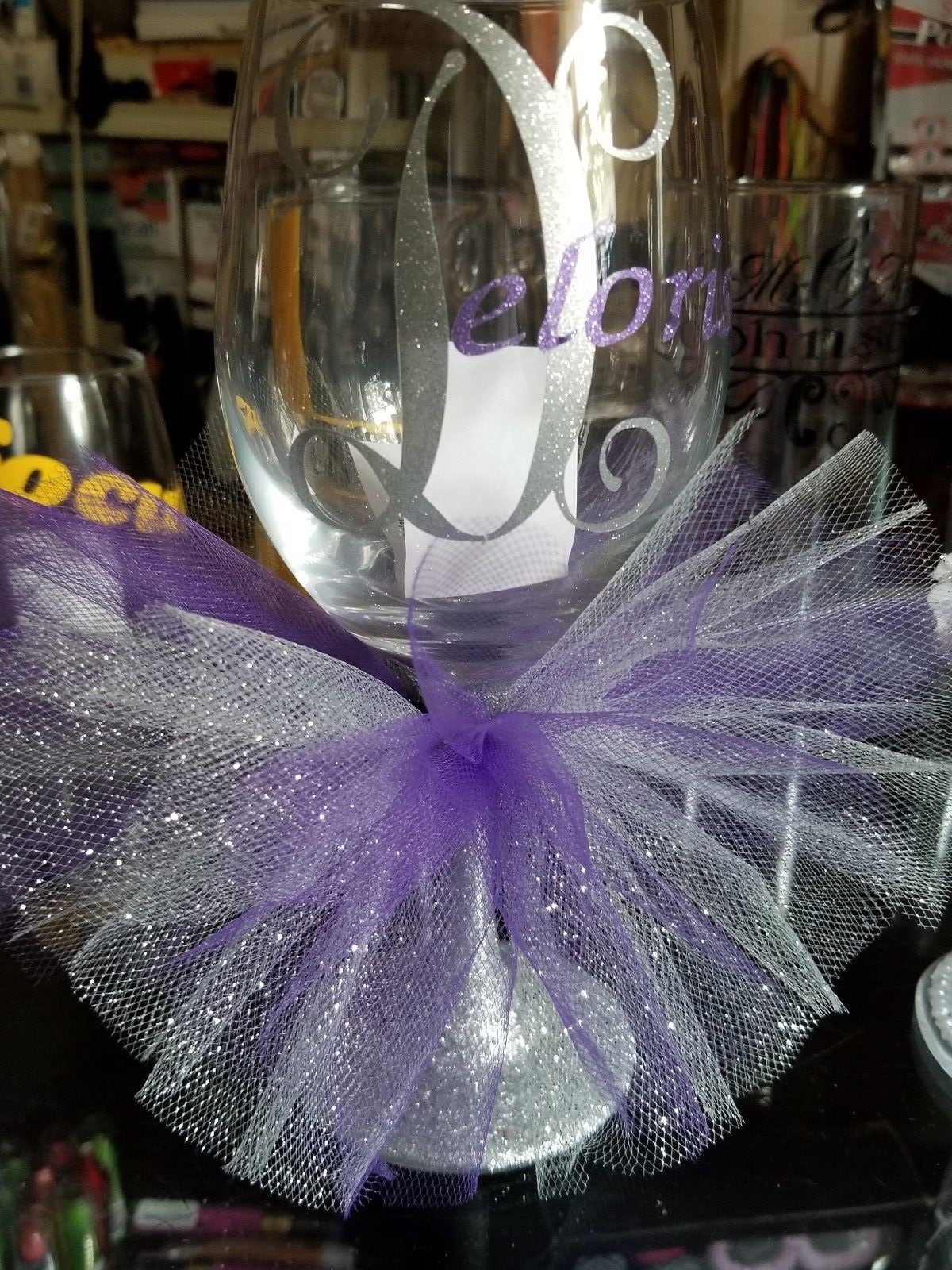 personalized glasses 10.5 Wine Glass for Wedding Party Gifts,  all Occasions