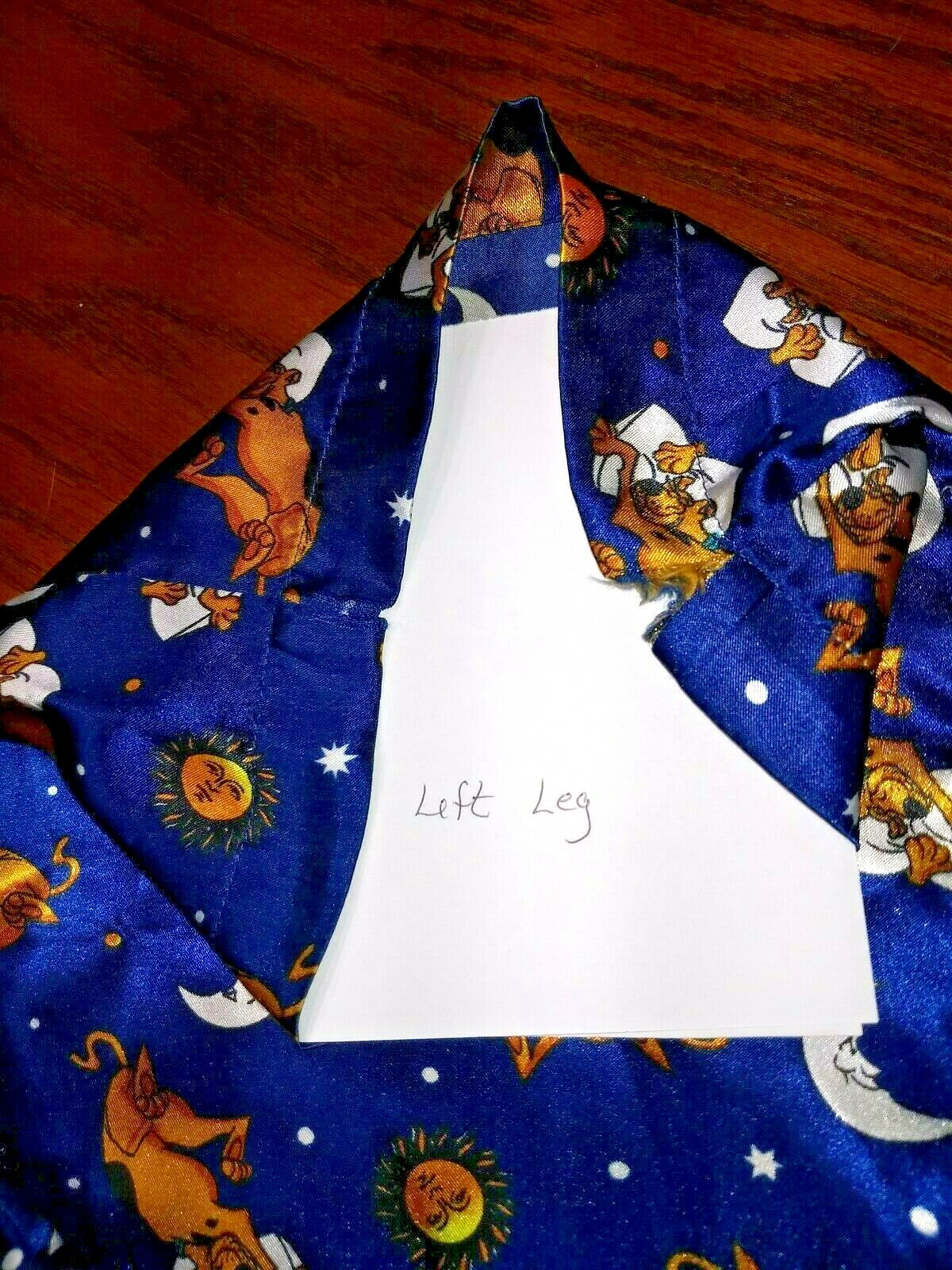 Scooby-Doo Mens silky Lounge pajama pants - Large