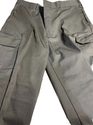 Regent Uniform Men's Straight Fit Pants Black (Size: 40 x 30)