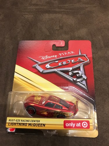Disney Pixar Cars Target Exclusive Lightning McQueen (Rust-Eze Racing Center)