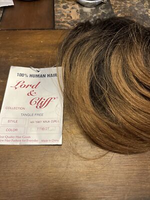 LORD & CLIFF 100% Human Remy Hair Top Piece.