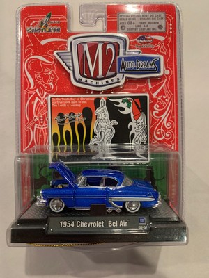 Castline 1954 Blue CHEVROLET BEL-AIR M2 MACHINES AUTO-DREAMS**2008 RELEASE.