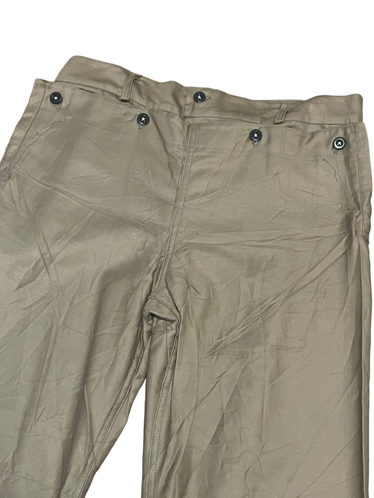 パンツ 40~50s vintage Euro work pants 1940's-1950's Khaki European Sailor Style Work Pants | eBay