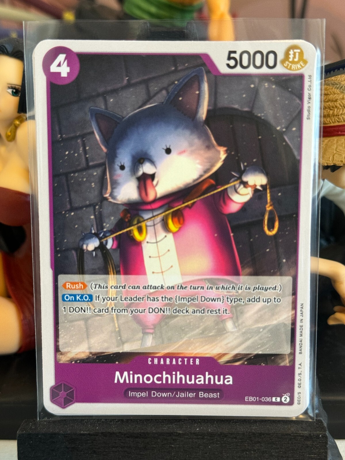 One Piece CG 4x Minochihuahua EB01-036 Memorial Collection