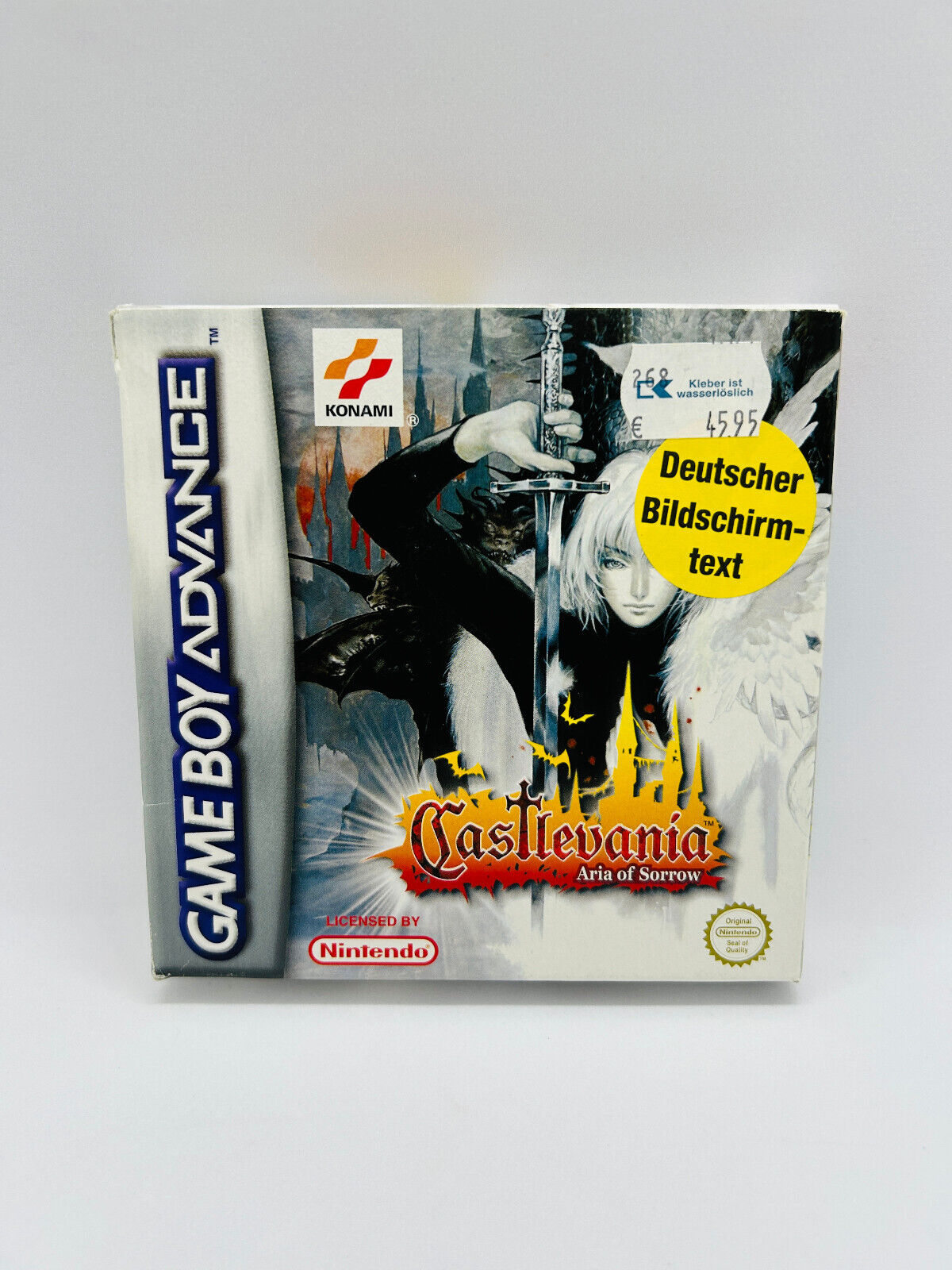 Castlevania Aria of Sorrow Nintendo Gameboy Game Boy Advance Castlevania Aria of Sorrow Nintendo Gameboy Game Boy Advance