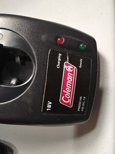 Coleman Powermate 18V Battery Charger PMD8146 HD-DC-18 1300mA 18 Volt WORKS