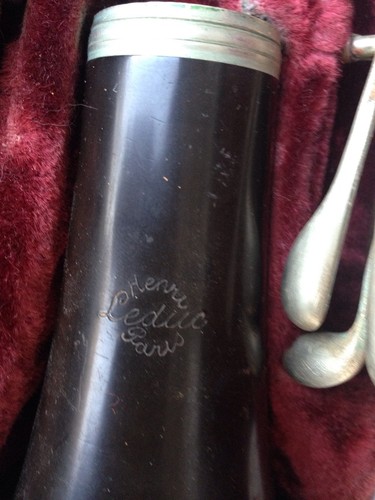 Estate Find Henri Leduc Paris Vintage Clarinet With Original Case