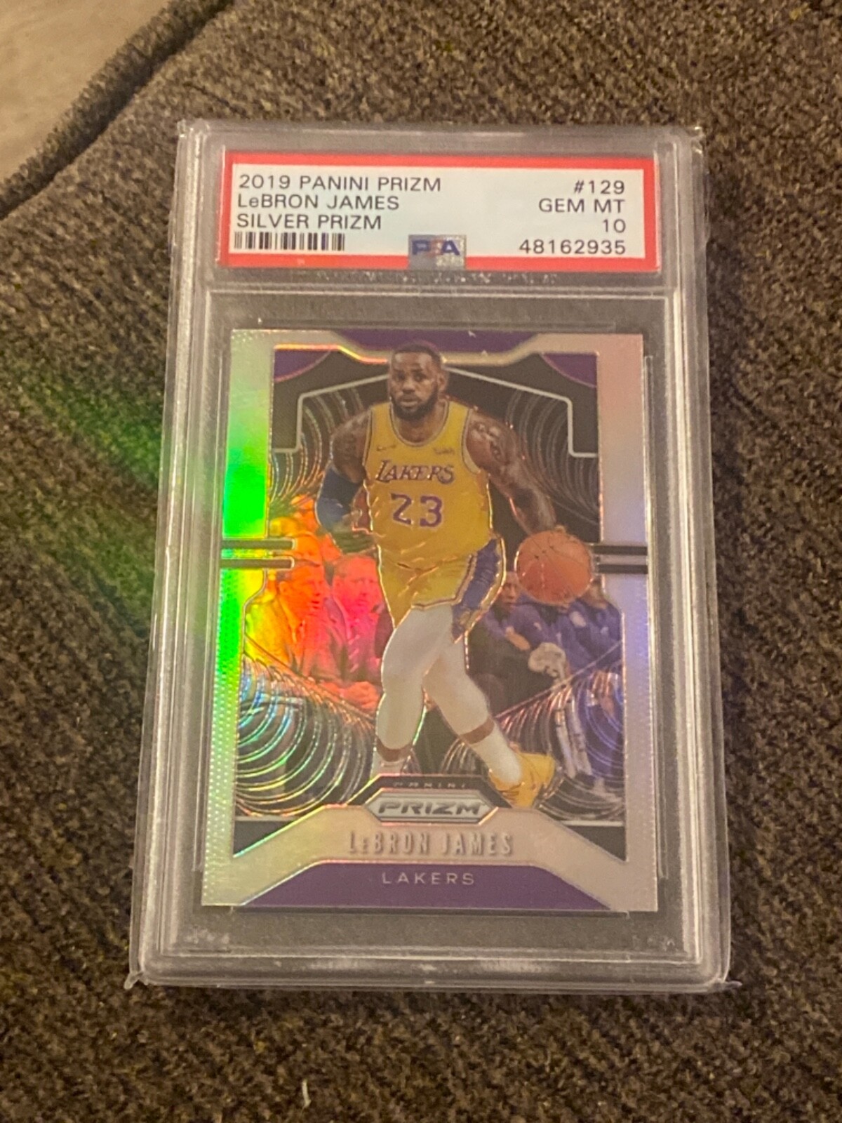 その他 2019 Panini Prizm LEBRON Silver Prizm Lebron James 2019 prizm silver #129 psa 10 | eBay