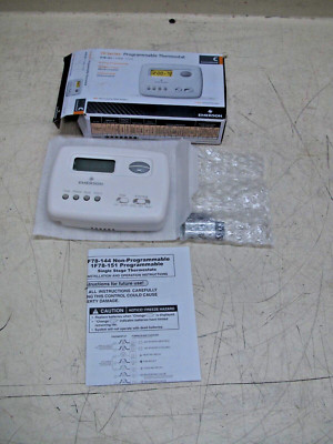 NEW Emerson 5/2-Day 1-Heat 1-Cool Programmable Thermostat P/N: 1F78-151