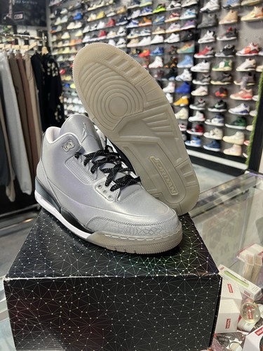 Nike Air Jordan 3 III 5LAB3 Reflective Silver 3M 631603-003