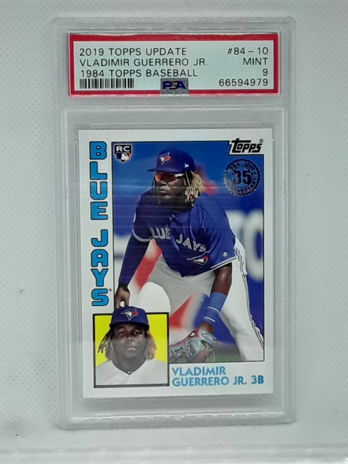 その他 Guerrero jr. rc auto topps psa9 PSA 9* Vladimir Guerrero Jr. 2019 Topps Update - RC 1984
