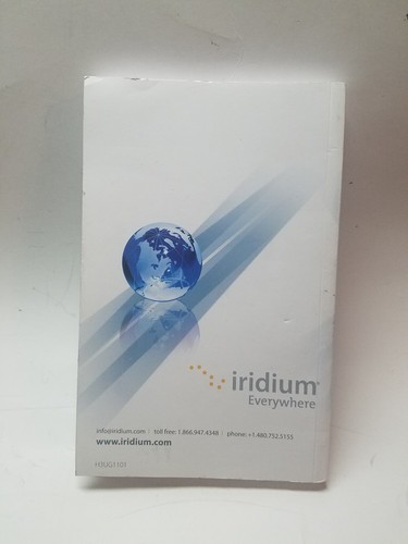 Iridium Extreme Satellite Phone User's Guide