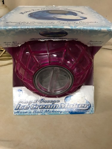 New The Original Play & Freeze Ice Cream Maker Ball Camper's Dream Pink 1 Pint