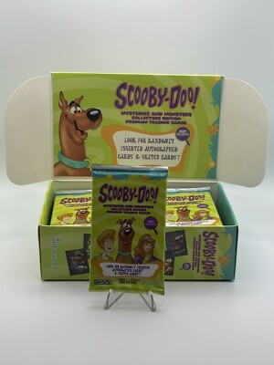 Scooby Doo Mysteries and Monsters 2003 Inkworks - 1 Sealed Hobby Pack - Sketch?