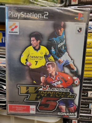 J League Winning Eleven 5 (2001) New Factory Sealed Japan Playstation 2 Import