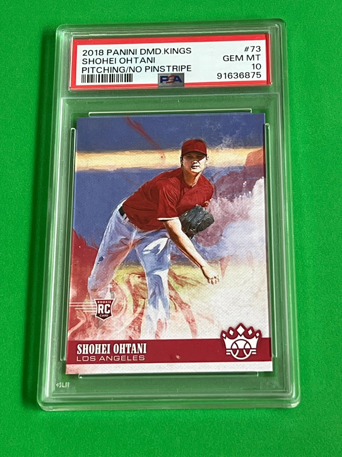 2018 PANINI Diamond Kings #73 SHOHEI OHTANI Pitching/No