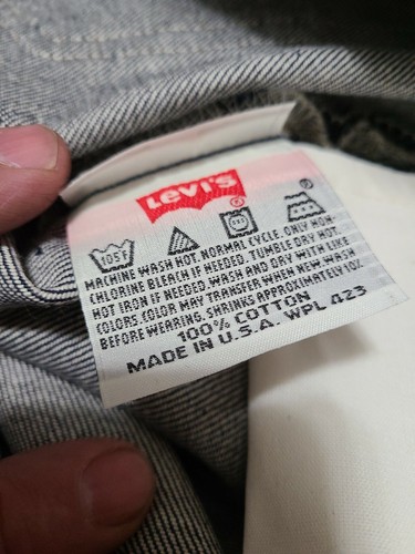 Pre-owned Levi's Vintage (1993)  501 Jeans - Made In Usa - With Tags - Indigo In Blue